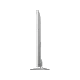 Samsung 48H6410 Full HD FHD televizyonun beyaz renkli yan görünümü, stantlı model