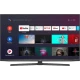 Arçelik A49 B 970 A Ultra HD 4K LED televizyon, siyah çerçeveli akıllı ekran önümden görünüm