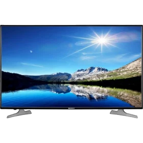 Sunny 49 inç uydu alıcılı Smart Full HD FHD TV, manzara ekranı ve iki ayaklı siyah tasarım