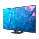Samsung 75Q70C Ultra HD 4K QLED televizyon, genel renkli ince çerçeve ve canlı renkli ekran görünümü