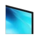 Samsung 75U8000H 75 inç Ultra HD 4K LED televizyon siyah çerçeve, mavi ekranlı.