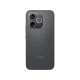 Siyah Honor 600 Lite akıllı telefonun arka yüzeyi, çift kamera modülü ve şık mat tasarımı