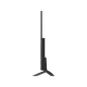 LG 55QNED82A6B Ultra HD 4K TV, genel siyah renkli düz ekran ve ayaklı tasarım, televizyon