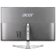 Acer Aspire C24-1650 masaüstü bilgisayarın gümüş renkli arka yüzü ve bağlantı noktaları