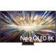 Samsung 65QN800D 65 inç QLED Ultra HD 8K TV; siyah tasarım, Neo QLED 8K yazılı ekran teması