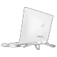 HP 24-f0051nt 8UE18EA beyaz masaüstü bilgisayarın arka görünümü, klavye ve fareyle birlikte
