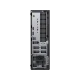 Dell Optiplex 3070 N506O3070SFF_U masaüstü bilgisayarın siyah-gri, bağlantı noktaları ve havalandırmalı arka yüzü