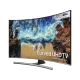 Samsung 55NU8500 Ultra HD 4K LED TV ekranında Curved UHD TV yazısı ve doğa manzarası görünüyor