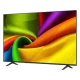 LG 75NU900B6LA 75 inç Ultra HD 4K LED televizyon, canlı renkli kumaş görselleriyle ekranı gösteriyor