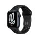 Apple Watch Nike Series 7 41 mm gece yarısı alüminyum kasa ve Nike spor kordonlu akıllı saat