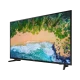 Samsung 65NU7090 Ultra HD 4K LED Televizyon ekranında canlı doğa manzarası, siyah tasarım, genel renk
