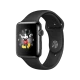Apple Watch Series 2 38 mm uzay siyahı çelik kasa ve siyah spor kordon, Mickey Mouse ekranlı akıllı saat