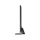 LG 65NANO816PA Ultra HD 4K LED televizyonun ayaklı tasarımı, genel siyah renk detaylarıyla.