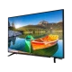 Grundig 40 VLE 6830 BP Full HD LED televizyon, göl ve teknelerin canlı görüntüsünü ekrana yansıtıyor