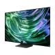 Samsung 77S90D Ultra HD 4K OLED televizyon, genel renk tonlarında canlı soyut ekran görüntüsü