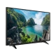 Beko B43L 8740 5B Ultra HD 4K TV, siyah çerçeveli ve manzara görüntüsü gösteren televizyon