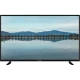 Grundig 43 GDU 7900B Ultra HD 4K LED televizyon, göl manzarası gösteren siyah ekranıyla.