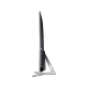 Samsung 55KS9500 Ultra HD 4K LED televizyon, genel renkli şık tasarım ve ince ayak görünümü