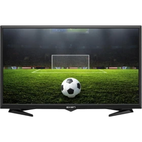 Axen Zigana uydu alıcılı siyah 32 inç HD Ready LED TV, futbol sahası görüntüsüyle