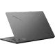 Asus ROG Zephyrus G16 GU605CM-QR063 koyu gri oyuncu laptop, kapalı kasalı yan açı görünüm.
