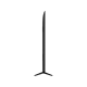 TCL 65P79L Ultra HD 4K LED televizyon tek ayaklı siyah ekranda yandan görünüm