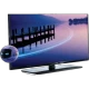 Philips 39PFL4398H Full HD LED TV, tek parça standlı televizyon ekranında yol manzarası görünüyor
