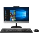 Lenovo V410Z 10QV001FTX masaüstü bilgisayar, monitör, klavye ve fareyle birlikte önden görünüm