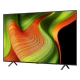 LG OLED65B56LA Ultra HD 4K OLED televizyon ekranında renkli dalga deseni, genel renk, ince tasarım.