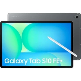 Samsung Galaxy Tab S10 FE+ 8 GB 128 GB 5G gri öğrenci tableti, kalemli ön ekran görünümü