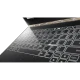 Lenovo Yoga Book 4G Android 6.x Marshmallow siyah tabletin klavye dokunmatik panel görünümü