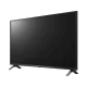 LG 43UN73006LA Ultra HD 4K LED Televizyon, siyah ekranlı modern tasarım, genel renk seçeneğiyle