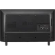 LG 32LH510U HD Ready LED televizyonun arka bağlantı portları ve stand görünümü, genel siyah renk.