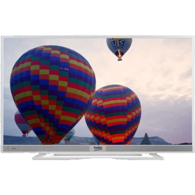 Beko B32 LW 6536 Full HD FHD TV, renkli balon görüntüsü gösteren ince çerçeveli televizyon