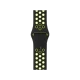 Apple Watch Nike+ Series 2 42 mm uzay grisi akıllı saat, siyah ve volt sarısı delikli spor kordon