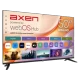 Axen AX50DP4OTL-W2S Ultra HD 4K LED televizyon, webOS Hub arayüzü ve 50 inç ekranıyla önden görünür.