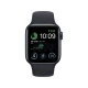 Apple Watch SE 2 2022 Cellular 40 mm siyah alüminyum kasa ve spor kordonlu akıllı saat