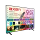 Axen AX65QMN252-0276 Ultra HD 4K LED televizyon, siyah çerçeveli ekran ve webOS arayüzüyle.