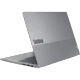 Gri Lenovo ThinkBook 16 G7 ARP 21MW002CTR05 iş ve ofis laptopu, arkadan çapraz açıdan açık görünüm