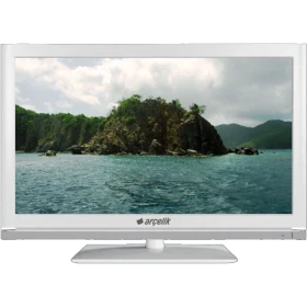 Arçelik A22-LW-X329 Full HD FHD LED televizyon, beyaz çerçeveli ve ayaklı tasarım