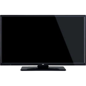 SEG LE32SAT283-B Plus HD Ready LED televizyon, siyah çerçeveli ekran ve masaüstü standıyla önden görünüm