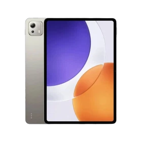 Xiaomi Pad 7S Pro 12.5 inç 12 GB 256 GB gümüş oyuncu tablet; önde ekran görüntüsü ve arka kasa detayı.