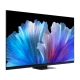 TCL 75C935 Ultra HD 4K LED TV siyah çerçeveli, mavi-mor renkli ekranlı modern televizyon.