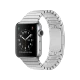 Apple Watch Series 2 42 mm gümüş paslanmaz çelik kasa ve baklalı model bilezikle sunuluyor