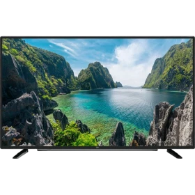 Beko B40L 8840 5B Ultra HD 4K TV, siyah çerçeveli televizyonun önden görünümü