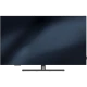 Grundig Dubai 65 GHO 9905 Ultra HD 4K OLED televizyon, siyah ekranı ve ince standıyla önden görünüm
