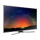 Samsung 50JS7200 Ultra HD 4K LED televizyon ekranında yıldızlı uzay manzarası, siyah çerçeveli genel renk