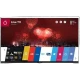 LG 47LB730V Full HD FHD LED televizyon, genel renkli ekran görüntüsü ile vitrinde sunum hali