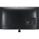 LG 55UM7660PLA Ultra HD 4K LED televizyonun arka bağlantı paneli, genel siyah tasarım.