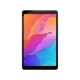 Huawei MatePad T8 Wi-Fi 32 GB koyu mavi tablet, canlı arayüz ekranı önden görünümde.