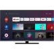 Vestel 65UA9900 Ultra HD 4K LED televizyon, uygulama menüsü açık ekranıyla önden görünür.